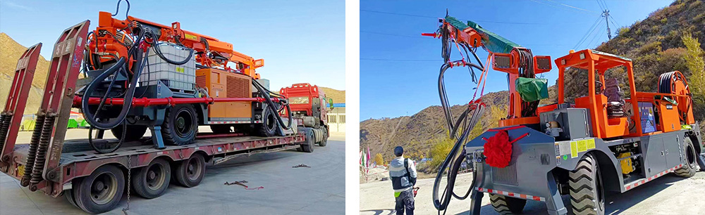 工程橋式濕噴臺車